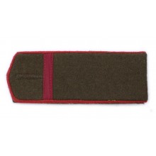 RKKA shoulder boards: private 1st class of artillery or armoured