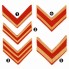 Patches chevrons of RKKA commanders M40
