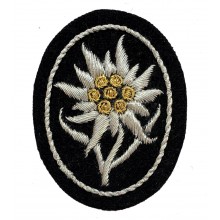 Edelweiss insignia of mountain troops for WSS officer