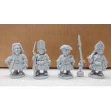 Soldiers of Peter the Great figure set 50 mm 1700 - 1721