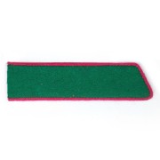 Collar tabs for border troops tunic green