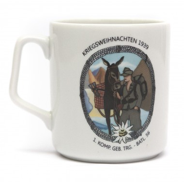 Mug Christmas 1939 mountain battalion 56