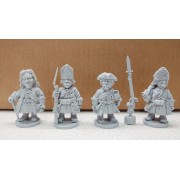 Soldiers of Peter the Great figure set 50 mm 1700 - 1721