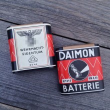 Battery Daimon 4.5 V for a flashlight
