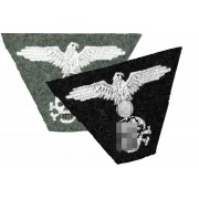 WSS trapezoid cap insignia eagle and skull - discount