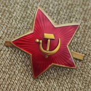 Red star 37 mm for commanders
