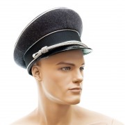 Luftwaffe officers peaked cap no insignia