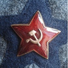 Red star for commanders