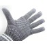 Gray woolen gloves 