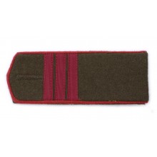 RKKA shoulder boards: sergeant of artillery or armoured