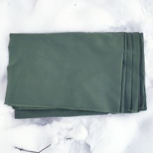 Green Drillich fabric for summer uniforms from 0.1 linear m.