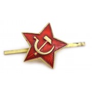 Red star for USSR side-cap 24 mm