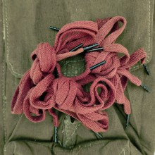 Brown textile laces RKKA original