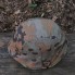 Oakleaf camo helmet cover