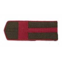 RKKA shoulder boards: first sergeant of artillery or armoured