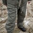 Winter pants field-gray for parka