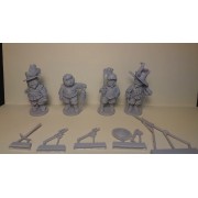 Set of 50 mm figurines soldiers 1618 -1648