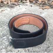Waffen-SS waist belt black thread