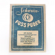 Schweiss foot powder 
