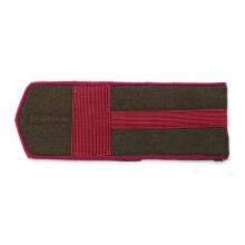 RKKA shoulder boards: first sergeant of infantry