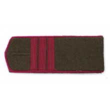 RKKA shoulder boards: sergeant of infantry