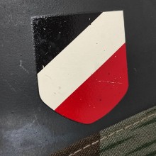 WH helmet decal aged