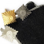 Stars 10 mm for SS collar-tabs NCO shoulder boards
