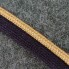 Braid edging for officers' caps
