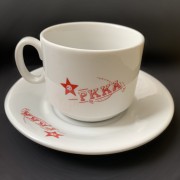 Tea pair: mug & saucer RKKA