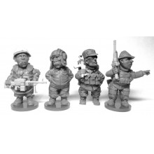 Set of 50 mm figurines Afghanistan 1979 - 1989