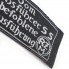 RZM fabric tag label