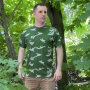 T-shirt Birch camo