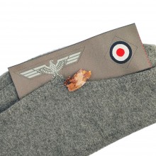 Side-cap insignia set eagle + cockade WhH M40