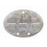 Filled steel dog-tag ID disk (many variants)