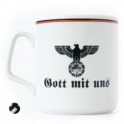 Gott Mit Uns mug with the eagle 330 ml