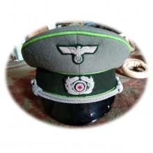 Mountain Jäger officer peaked cap