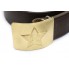 USSR army belt with golden buckle V-day