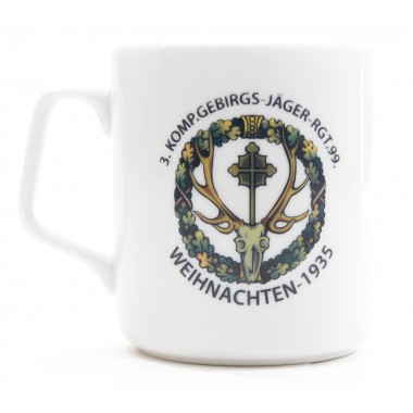 Mug Christmas 1935 mountain regiment 99