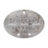 Filled steel dog-tag ID disk (many variants)